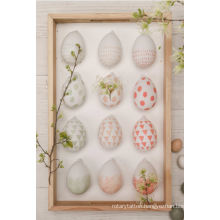 Colorful Easter Hanging Egg Decorations